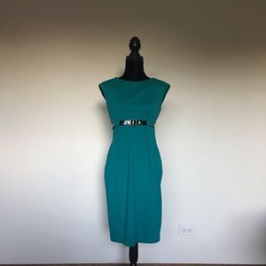 Calvin Klein sleeveless day dress.